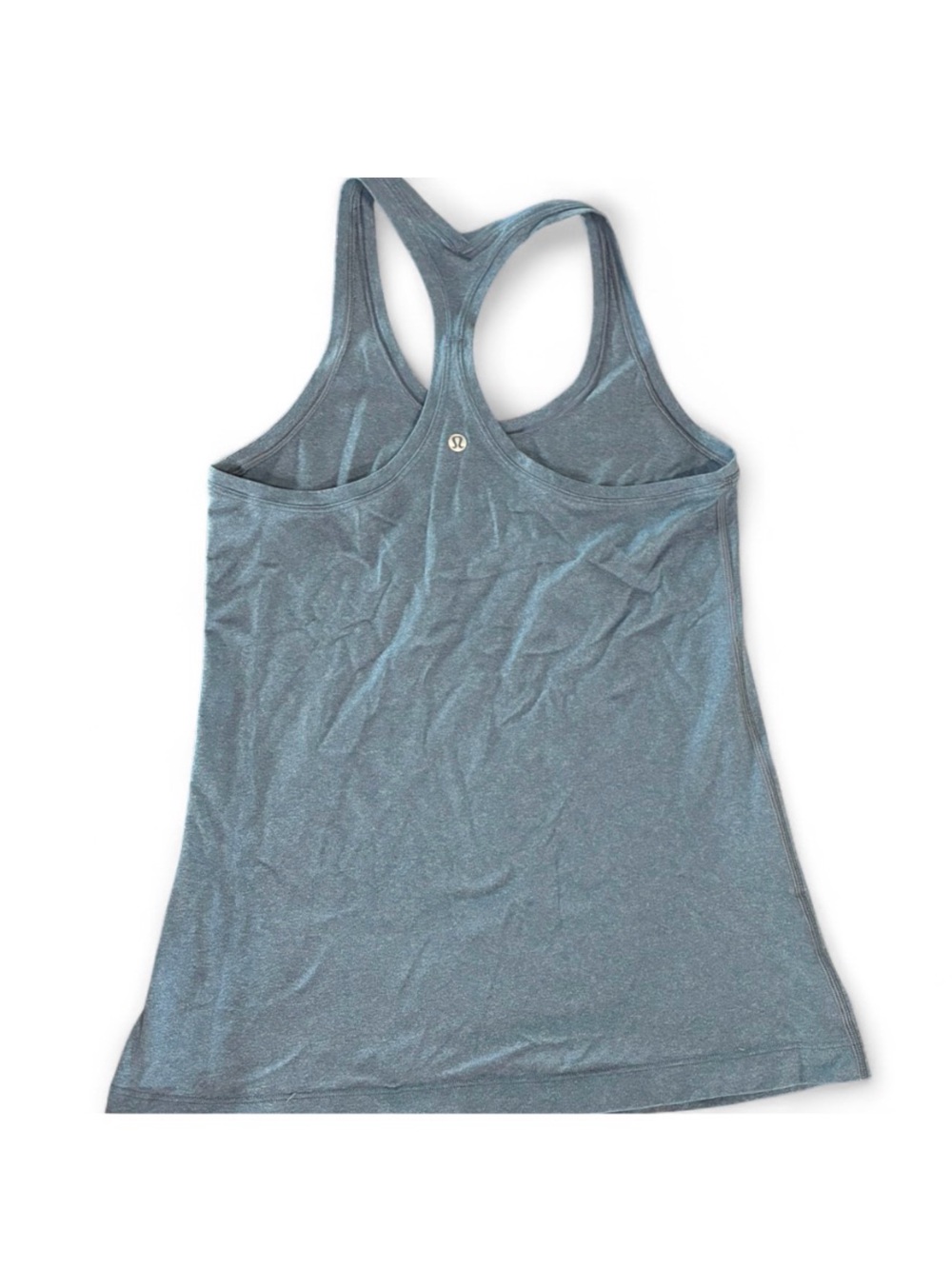 lululemon athletica Teal-Gray Crossback Performance Tank
